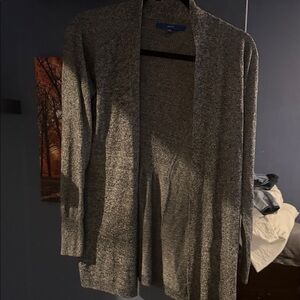 Apt. 9 Heather Gray Open Cardigan Sweater